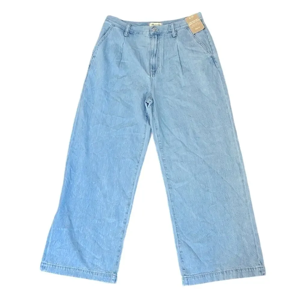 Madewell HARLOW Wide Leg/High Rise Jeans - Picture 5 of 13